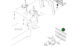 Решётка 416-54-21181 Komatsu