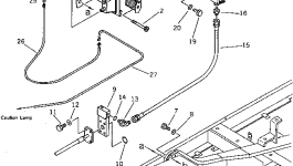 Провод 20G-60-19620 Komatsu
