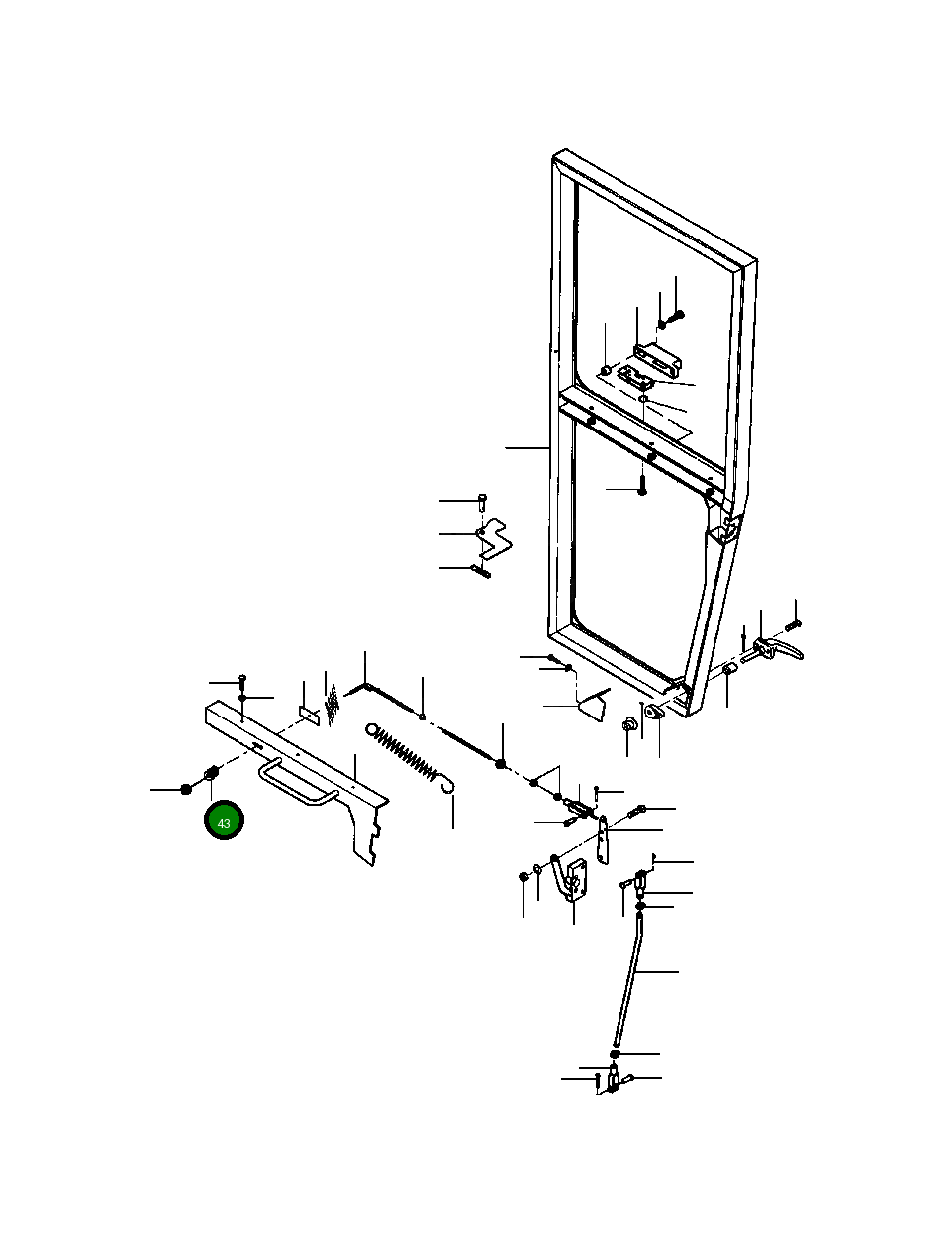 Проставка 1437 404 H1 Komatsu