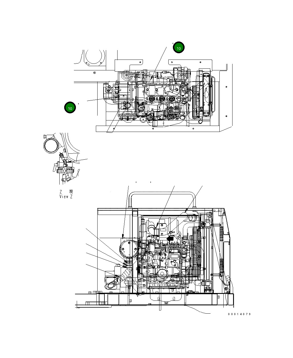 Провод FF7817-02420 Komatsu