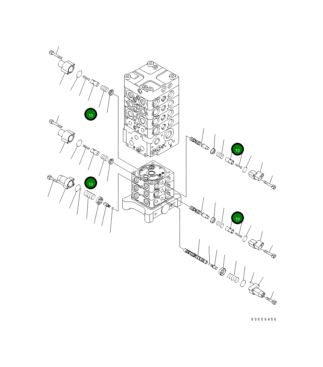 Поршень 723-26-16730 Komatsu