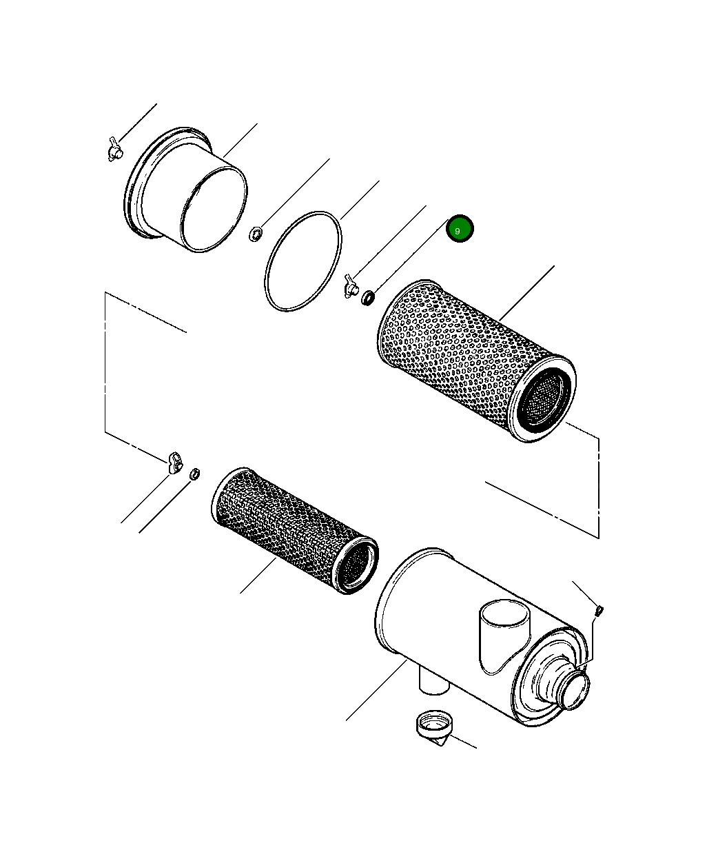 Прокладка 6001-81-4440 Komatsu