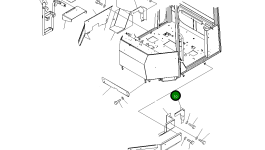 Пластина 416-Z97-3761 Komatsu