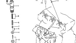 Распылитель YM129506-53000 Komatsu