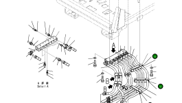 Пластина 561-43-84980 Komatsu