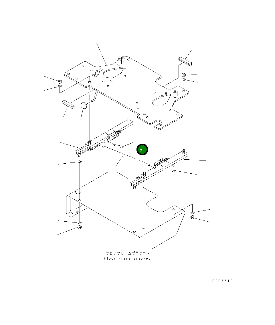 Провод 20Y-57-21390 Komatsu