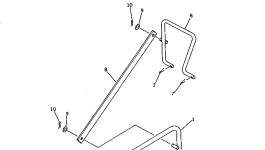 Ручка 09395-00800 Komatsu