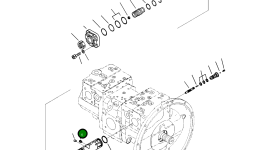Пробка 708-2J-14130 Komatsu