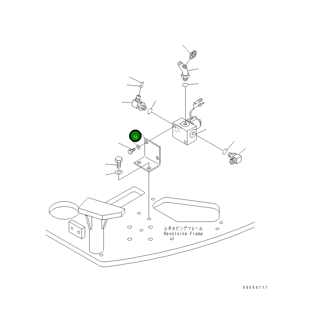 Пластина 21Y-62-11230 Komatsu