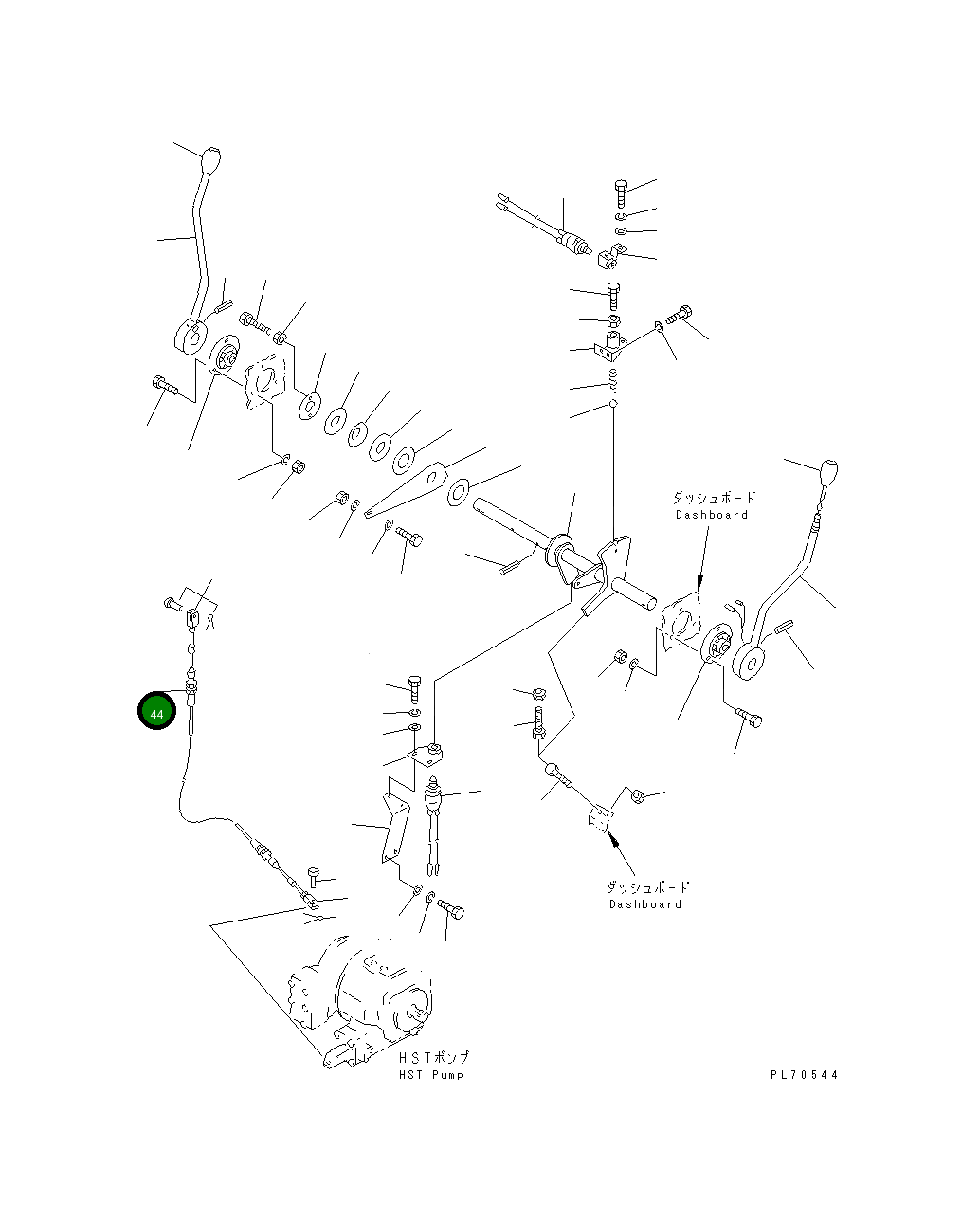 Провод 2691-3-45900 Komatsu