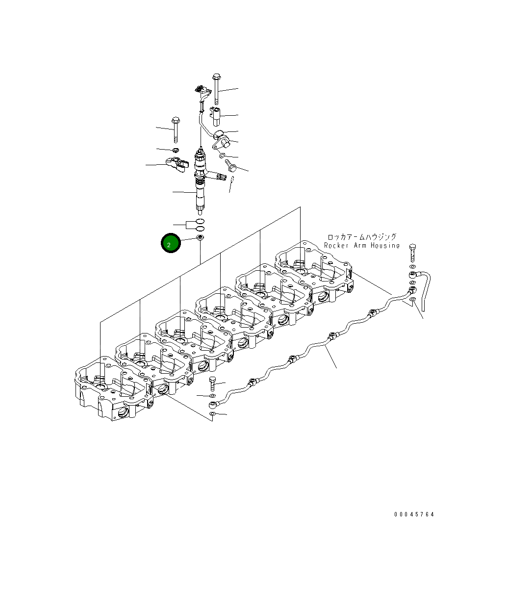Прокладка 6217-71-6112 Komatsu