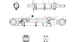 Поршень 1.409-00112 Komatsu