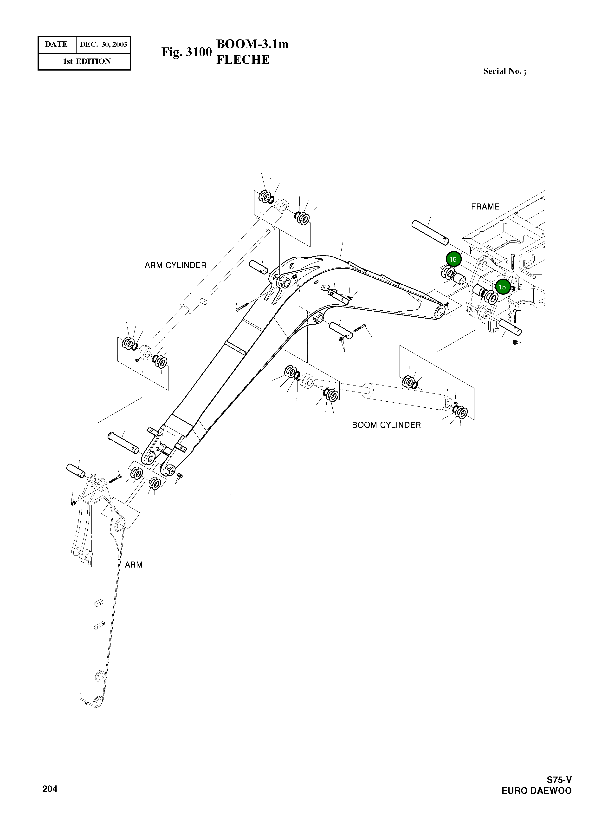 Регулировочная прокладка 2114-1059D93 Komatsu