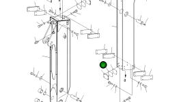 Регулировочная прокладка 20T-957-1211 Komatsu