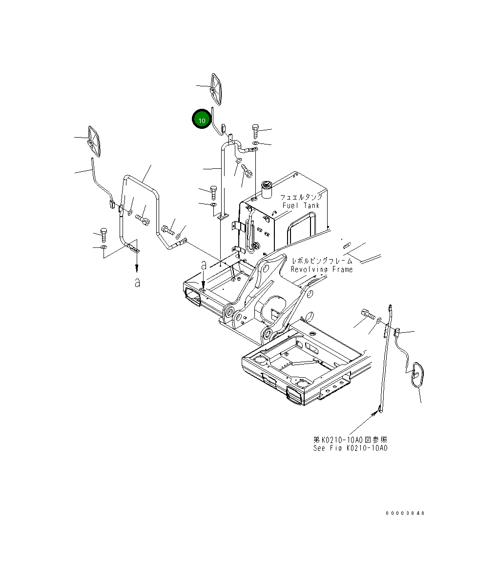 Стойка 20K-54-32650 Komatsu
