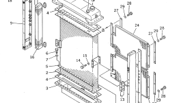 Прокладка 145-03-41141 Komatsu