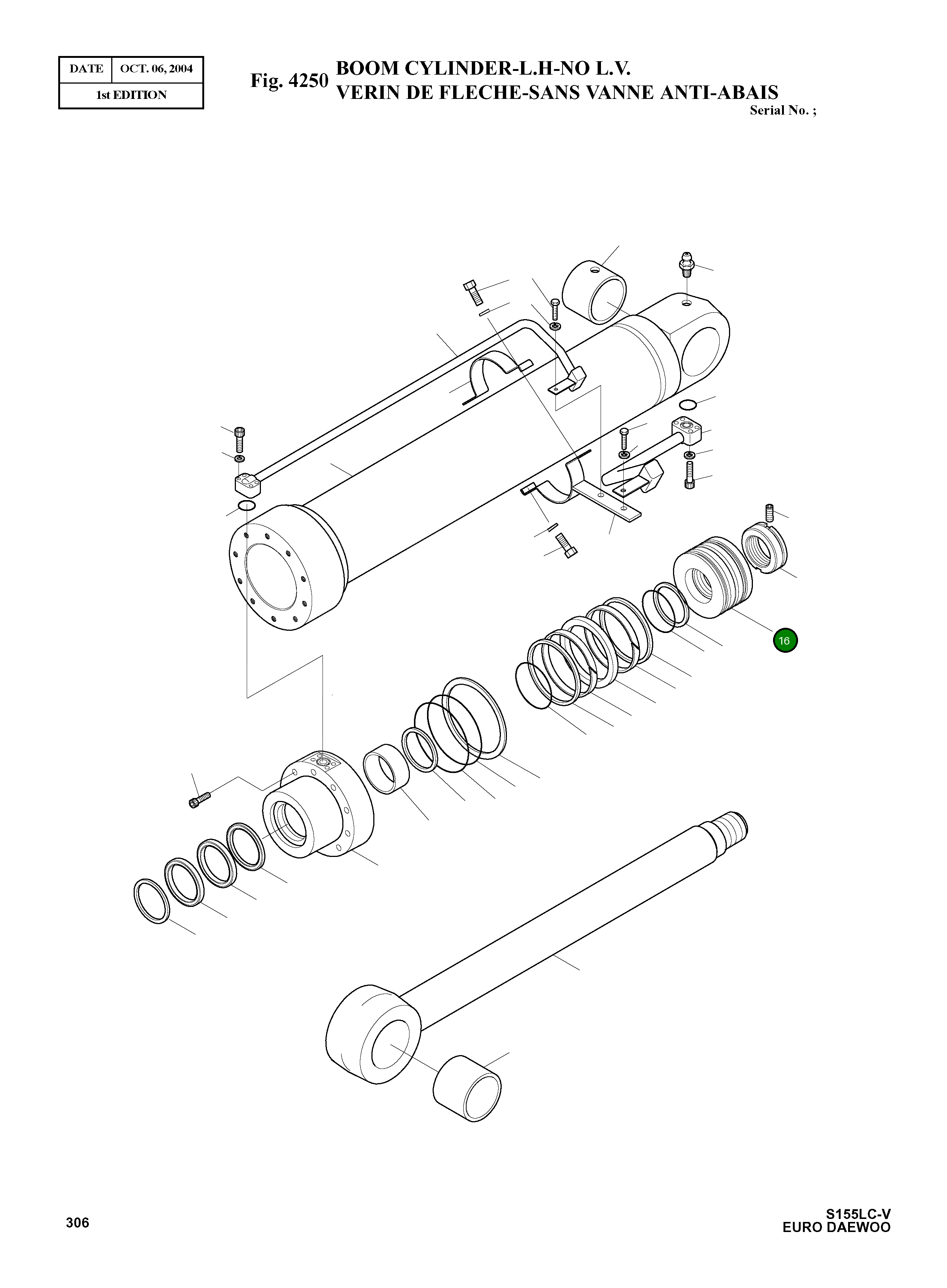 Поршень 53B379-2 Komatsu