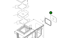 Стекло 207-54-88930 Komatsu
