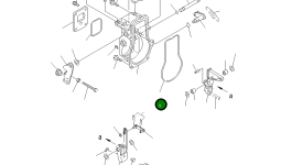 Прокладка YM129155-61050 Komatsu