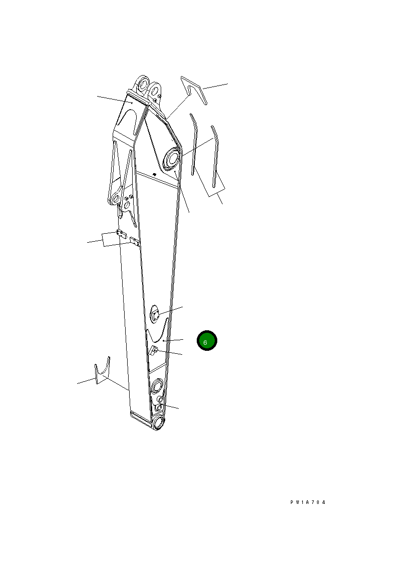 Пластина 22U-970-2A20 Komatsu