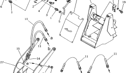 Трубка 415-878-1450 Komatsu