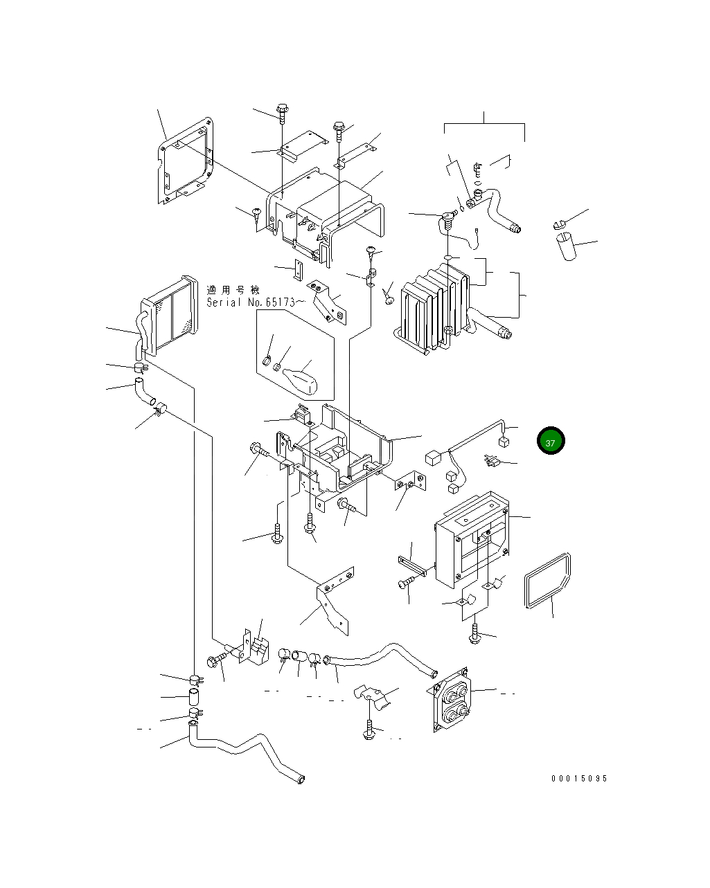 Провод ND146421-9060 Komatsu