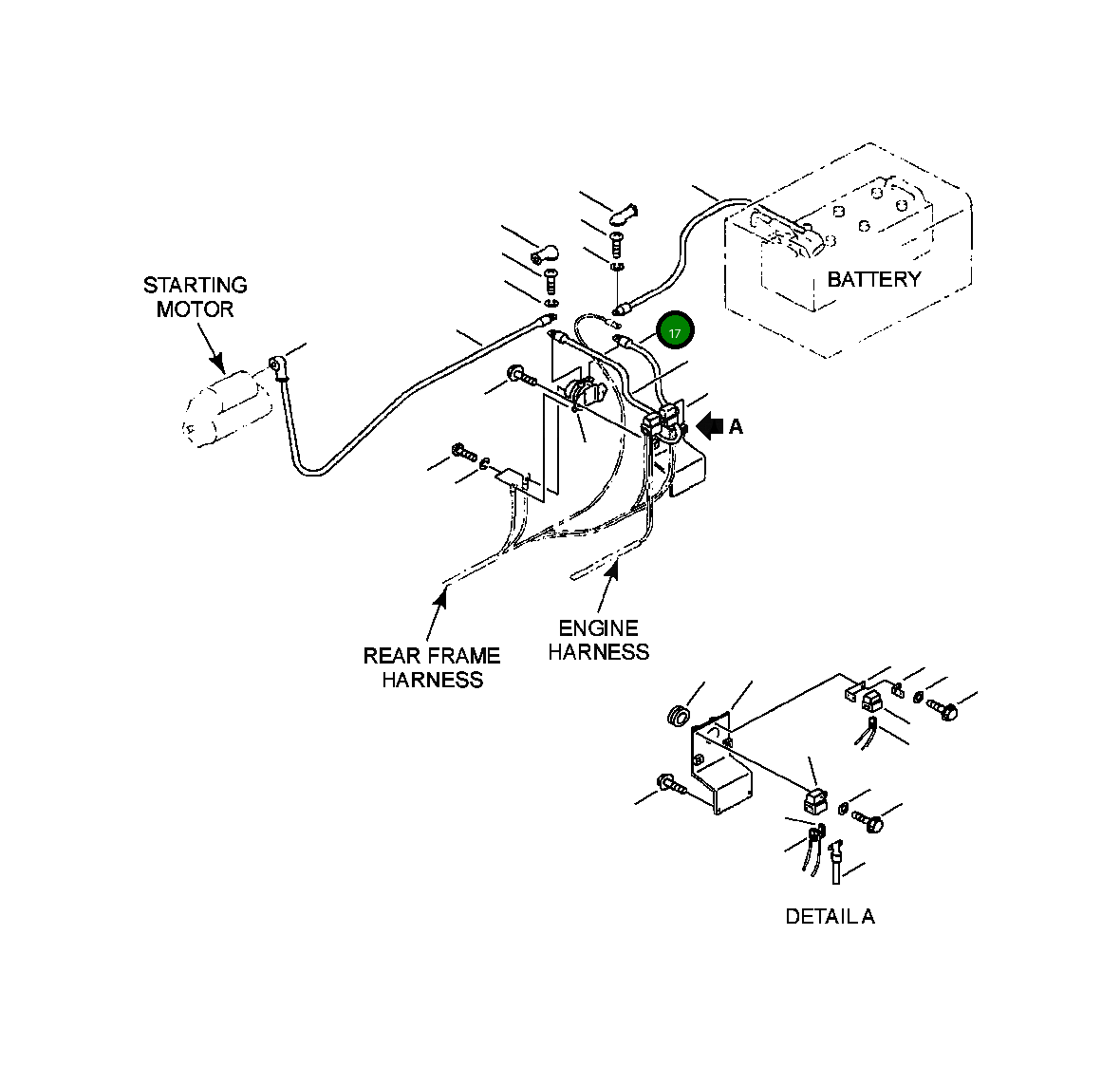 Провод 419-06-A1290 Komatsu