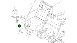 Рукоятка 21M-54-11890 Komatsu