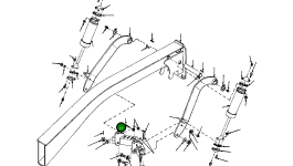 Сварная конструкция блока, рыхлитель 138 666 H45 Komatsu