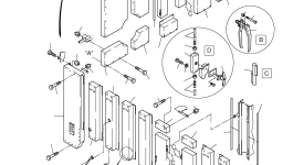 Стенка 641 865 40 Komatsu