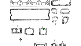 Прокладка 6810-11-4220 Komatsu