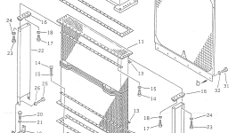 Прокладка 155-03-11551 Komatsu