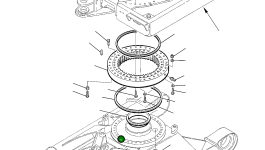 Прокладка 21D-25-11111 Komatsu