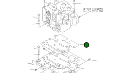 Прокладка 15B-960-5251 Komatsu