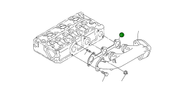 Прокладка 15862-1235-0 Komatsu