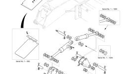 Педаль 2197-1448B Komatsu