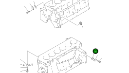 Прокладка 6210-61-6551 Komatsu