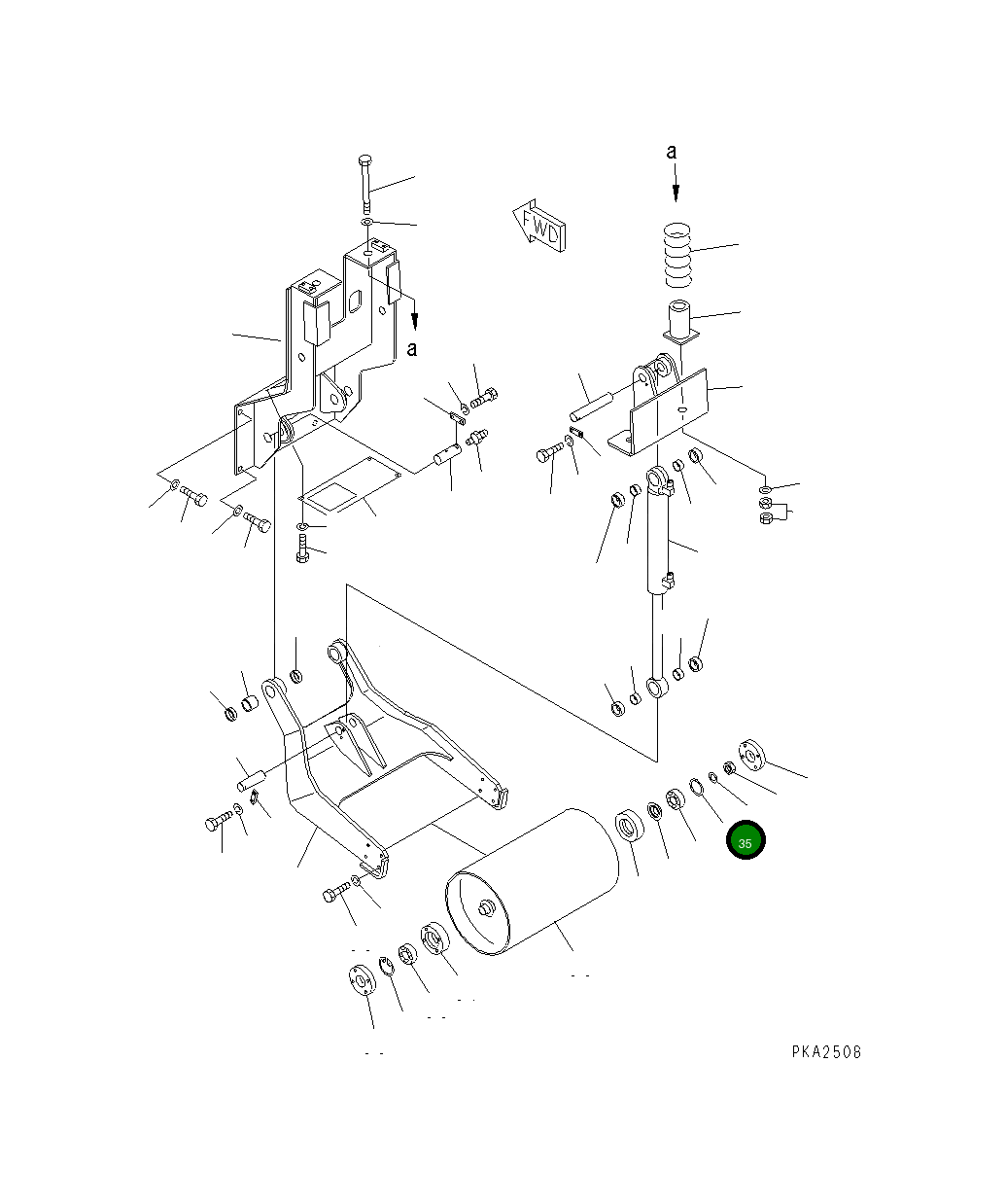 Проставка 101-865-1550 Komatsu