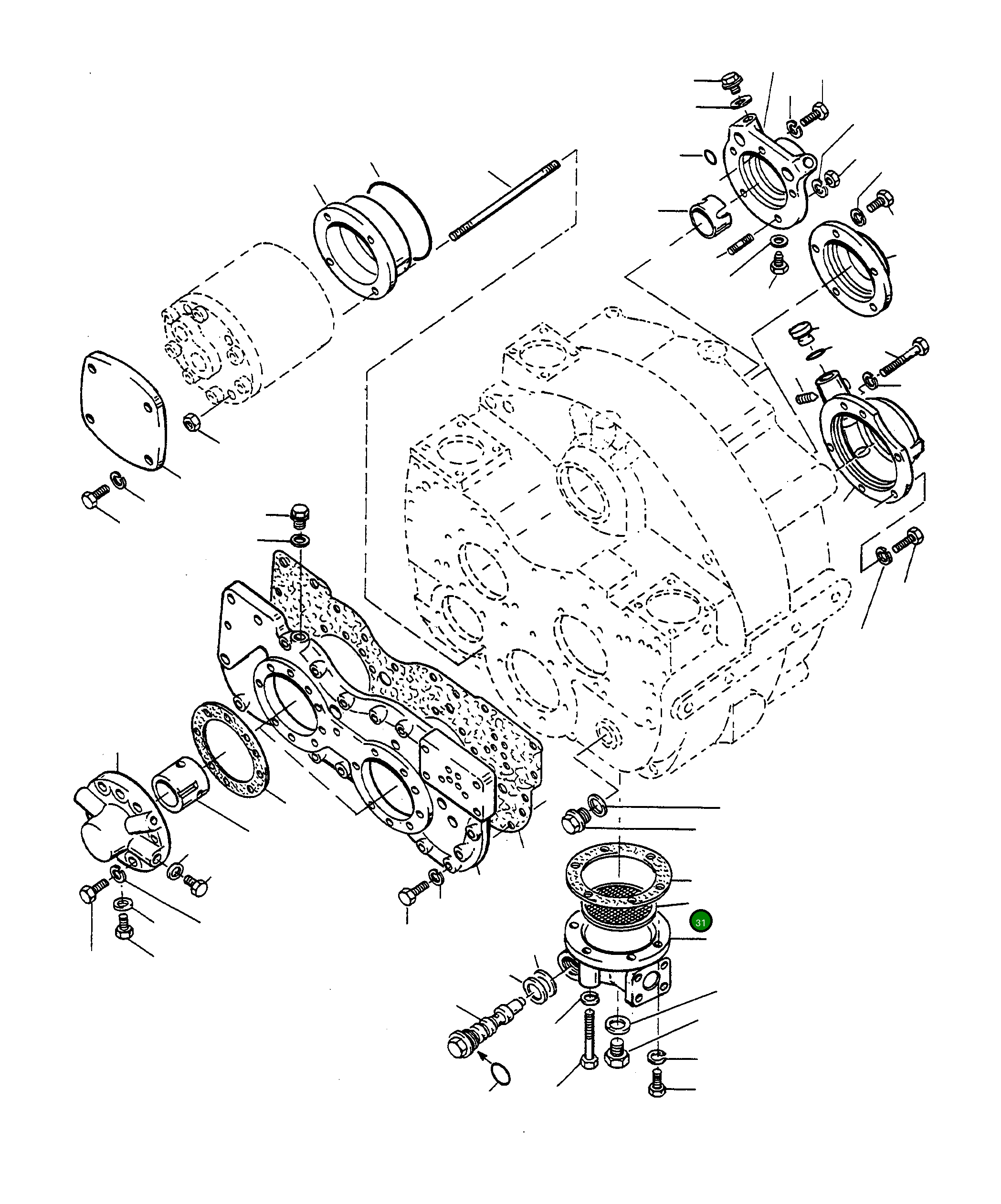 Сито 4401074M1 Komatsu