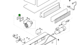Решётка воздуходувки 766 542 73 Komatsu