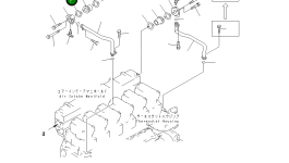 Прокладка 6212-61-6660 Komatsu