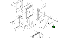 Стойка 203-03-61450 Komatsu
