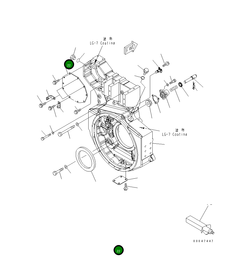 Пластина 6245-21-4150 Komatsu
