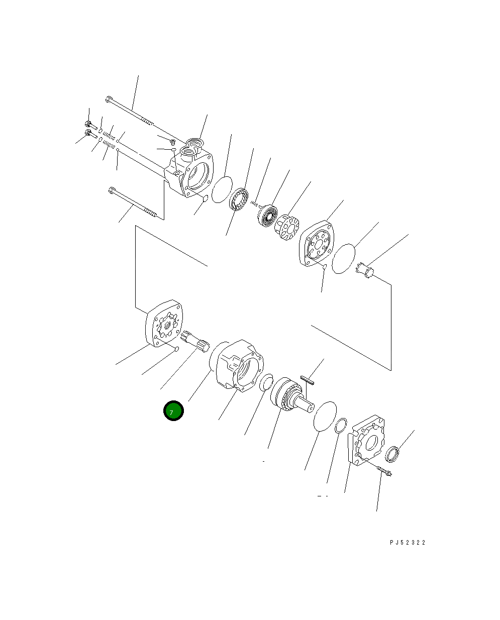 Привод 234-62-31260 Komatsu