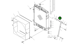 Проставка 416-03-11270 Komatsu