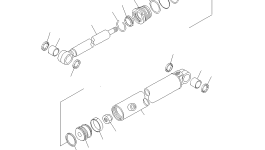 Поршень 707-36-09011 Komatsu