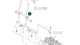 Педаль YM172165-46100 Komatsu