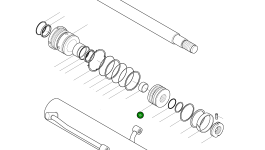Поршень 53B699-0 Komatsu