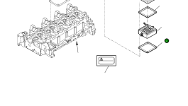 Патрубок впускного воздуха EA504054621 Komatsu