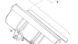 Полоз 2938645M1 Komatsu